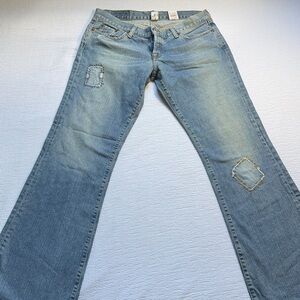 Vintage Lucky Brand Dungarees Denim Jeans “Lil Maggie Jean”